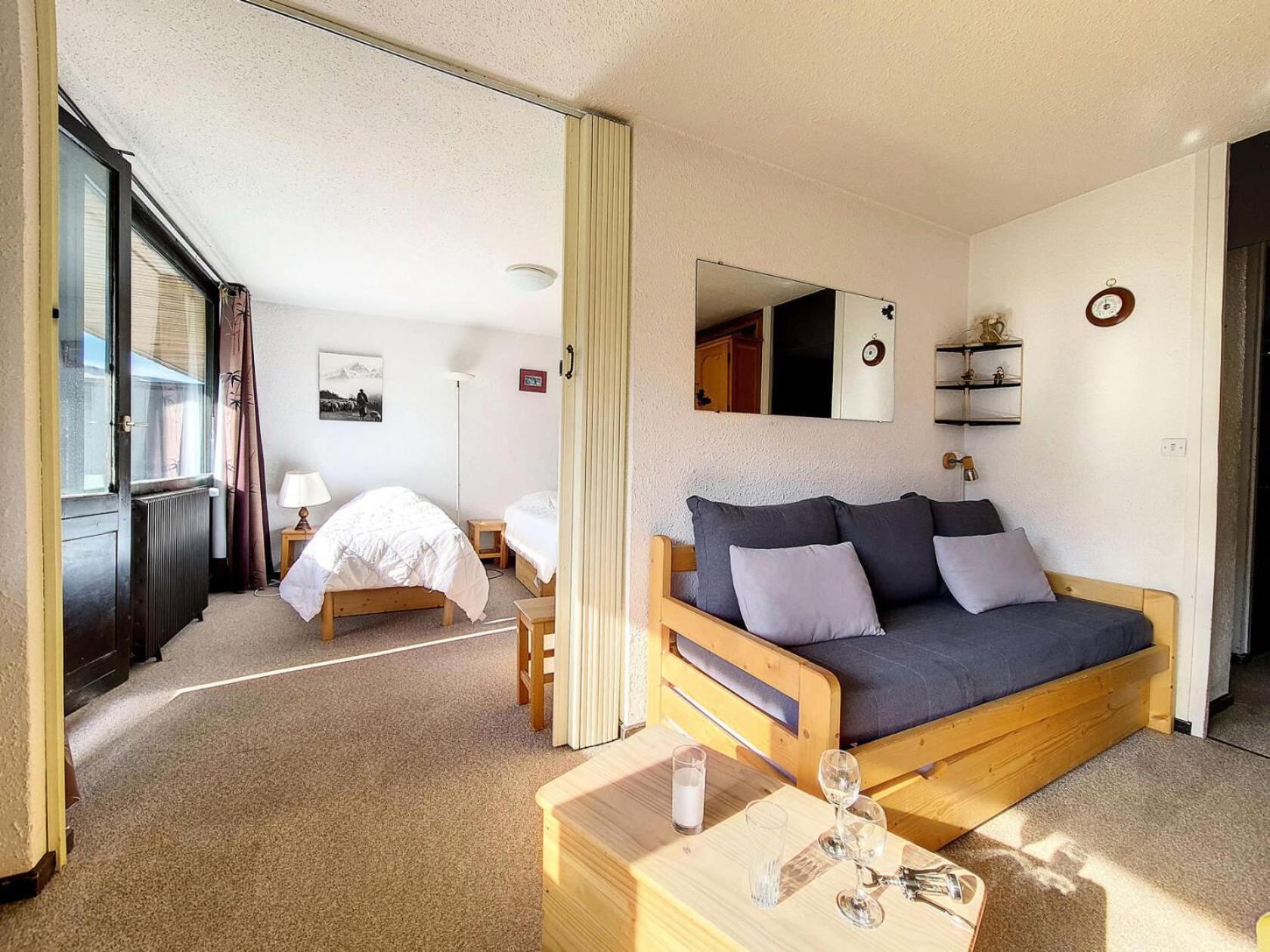 Residence Aravis - Appartement Lumineux - Ski Aux Pieds - Balcon Mae-3434 サン・マルタン・ド・ベルヴィル エクステリア 写真